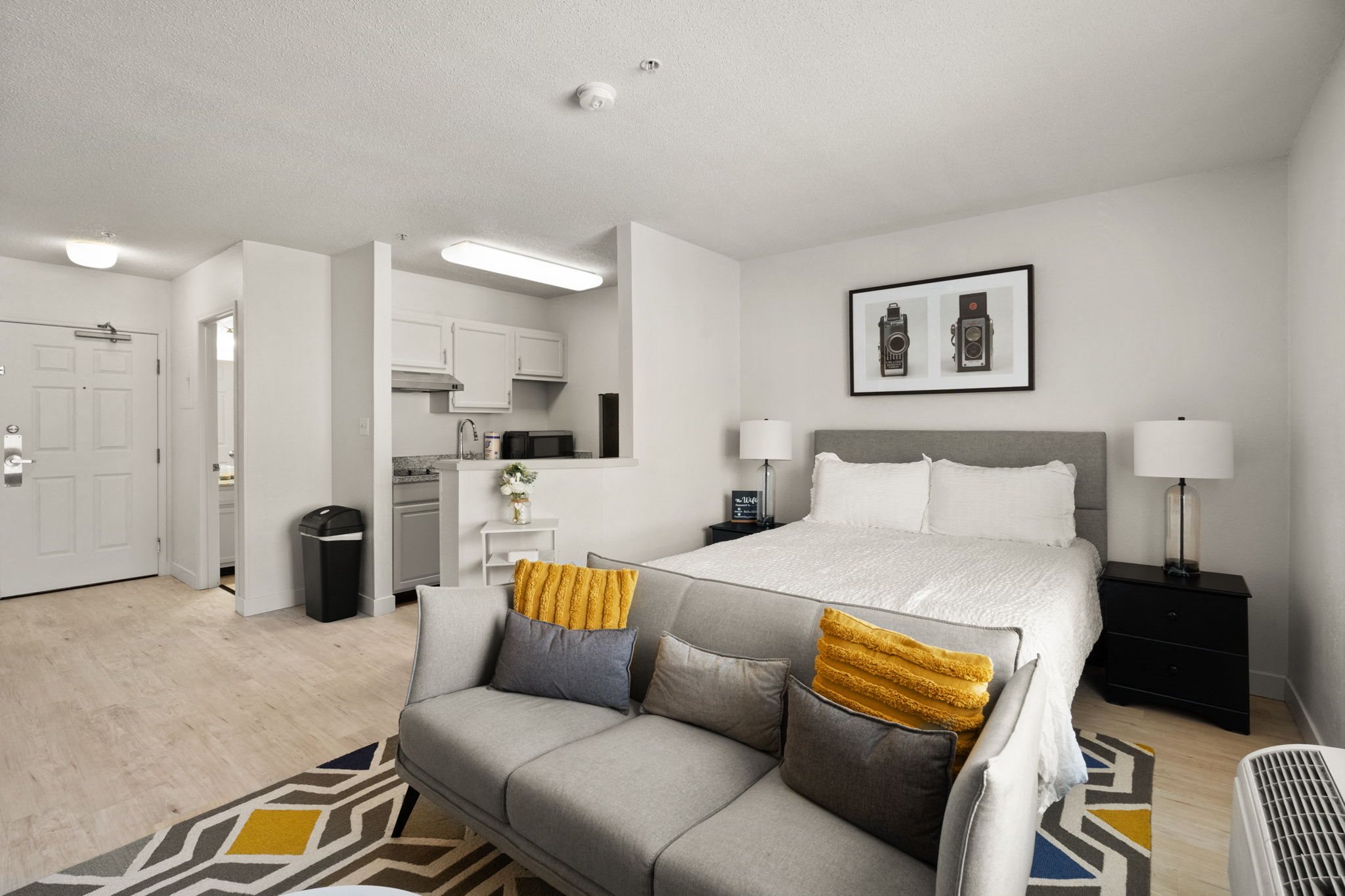 Bedroom at AVIA North Shore Apartments, Indiana